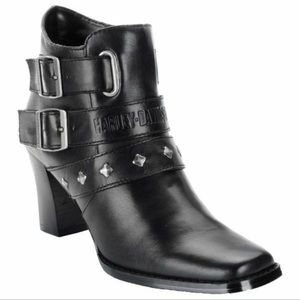 Harley Davidson Bridget Ankle Boots sz 11 black